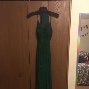 Emerald green Prom dress